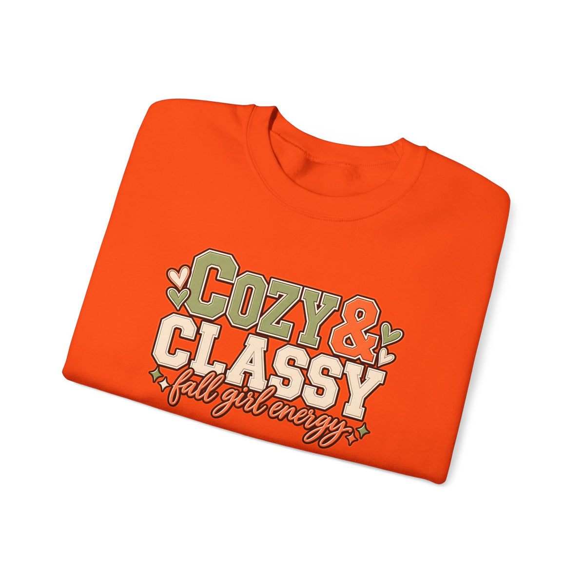 COZY & CLASSY FALL GIRL ENERGY SWEATER