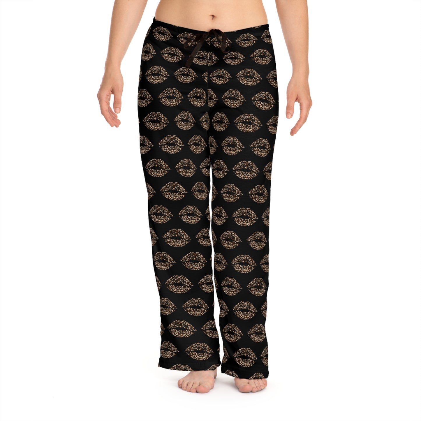 LEOPARD LIPS PAJAMA PANTS