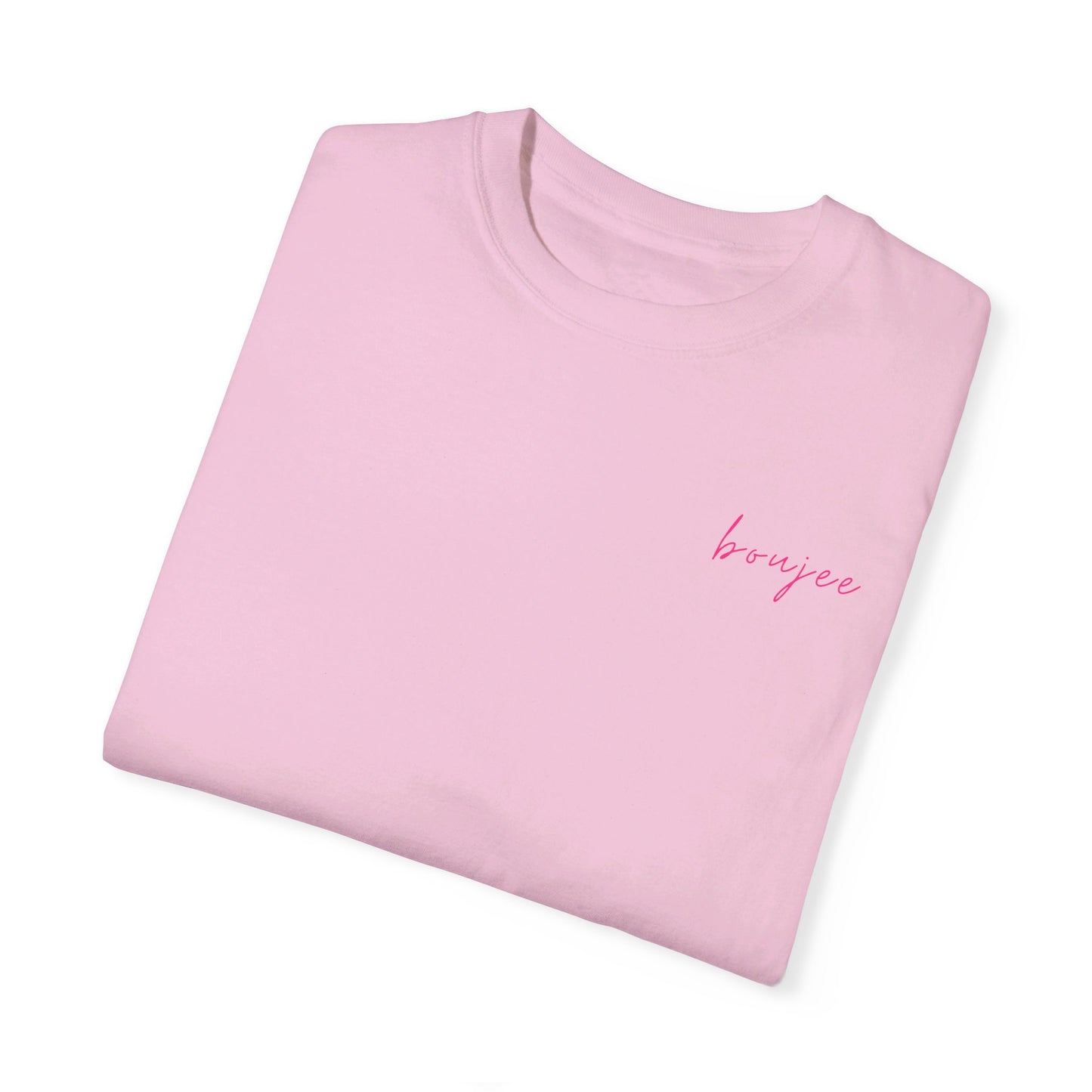 SIMPLE PINK BOUJEE TEE