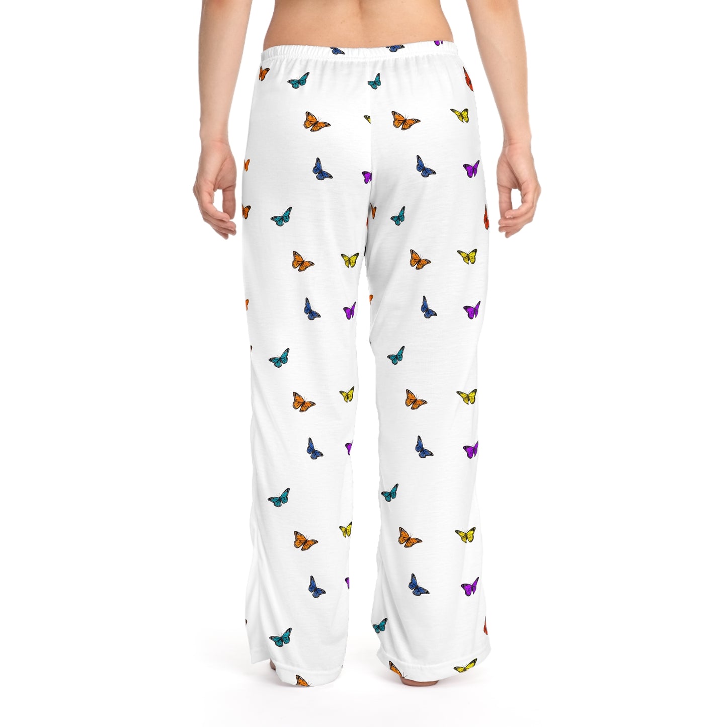 MULTI BUTTERFLY PAJAMA PANTS