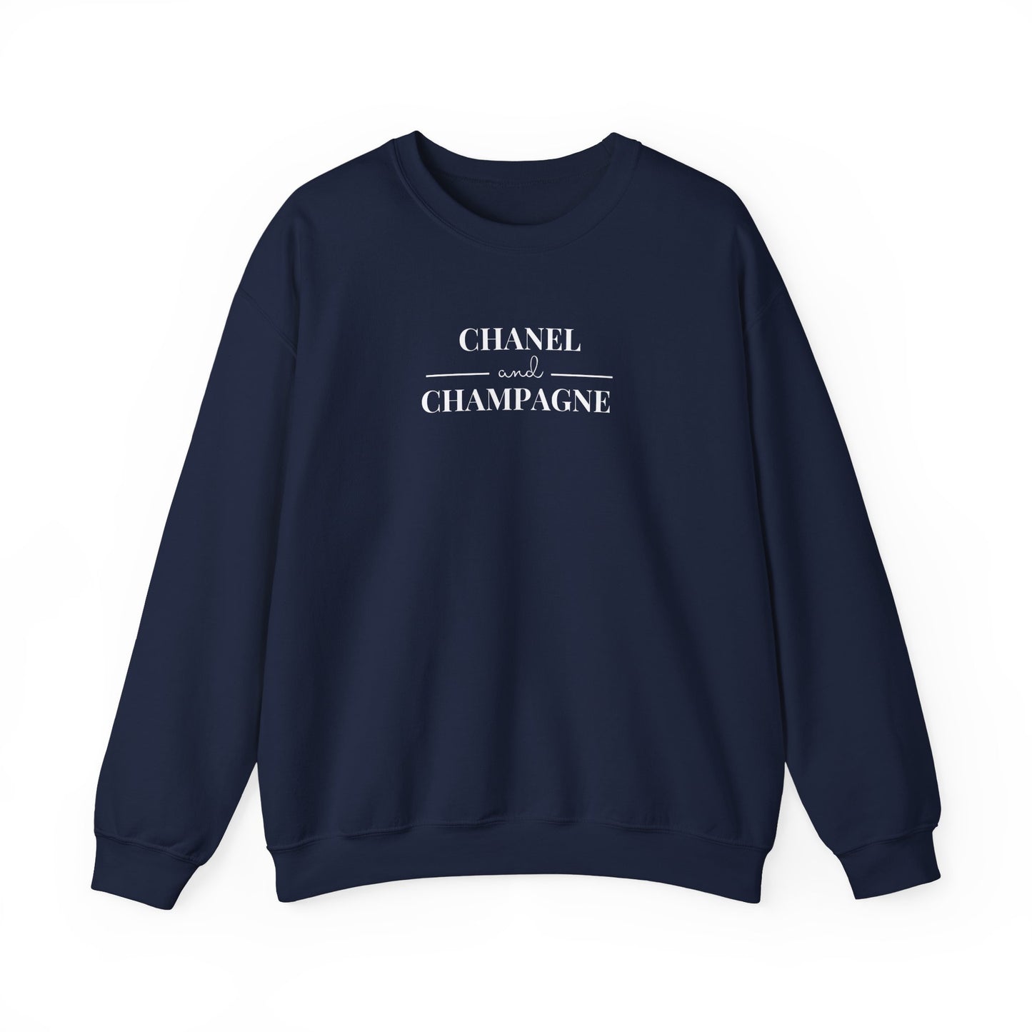 CHANEL AND CHAMPAGNE SWEATSHIRT