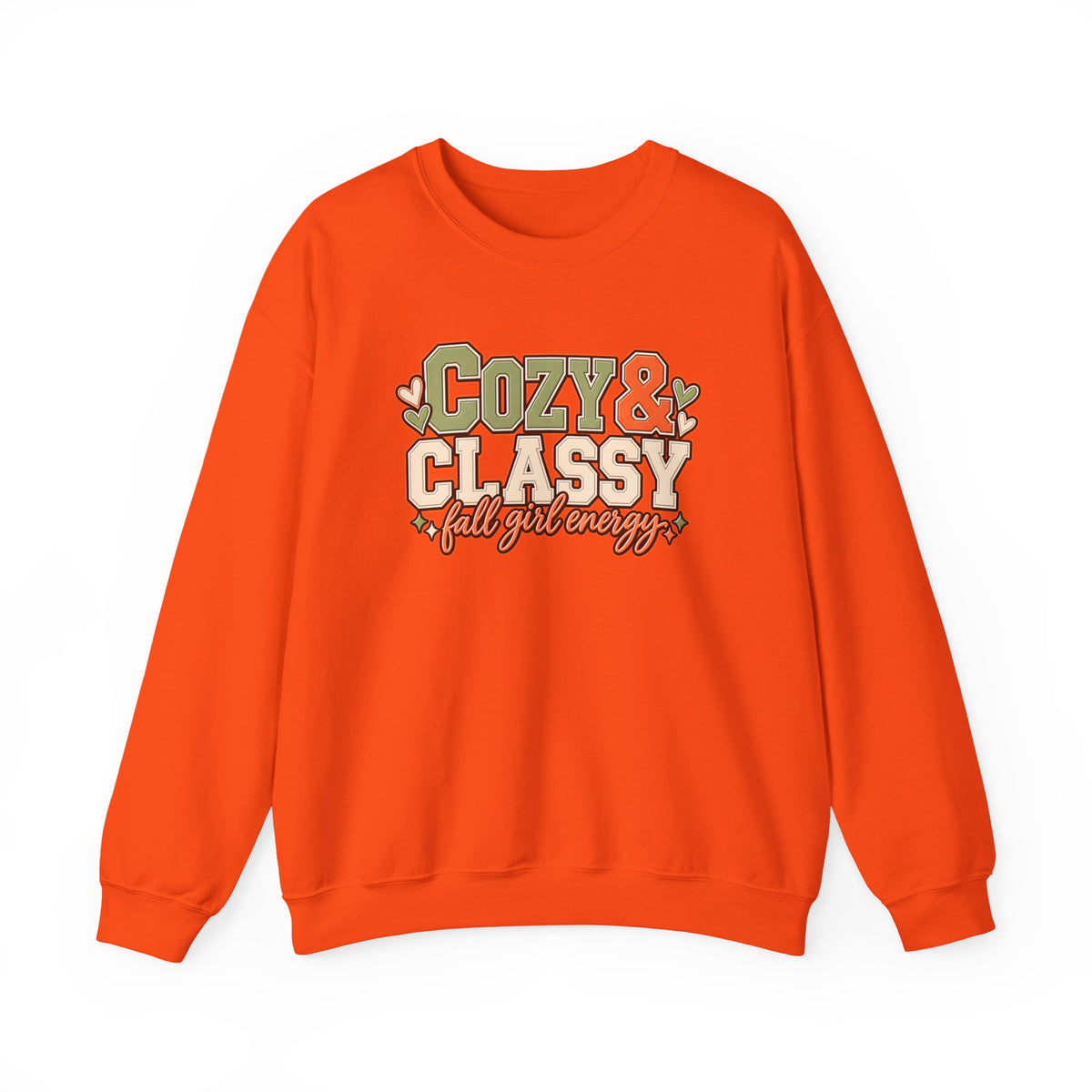 COZY & CLASSY FALL GIRL ENERGY SWEATER