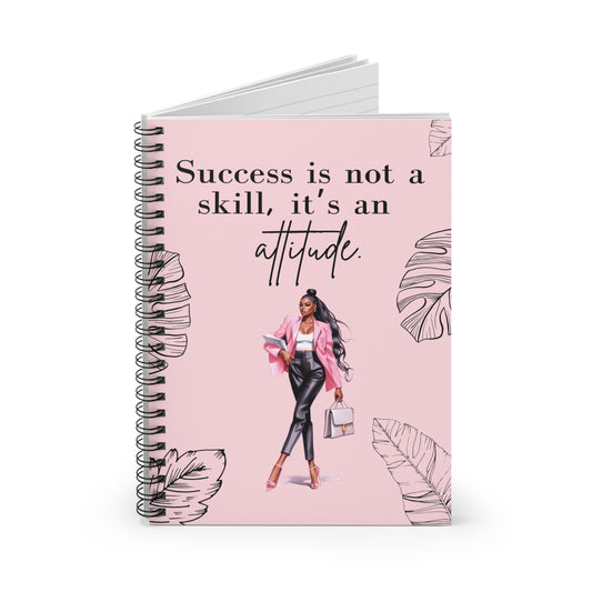 SUCESS ATTITUDE SPIRAL NOTEBOOK