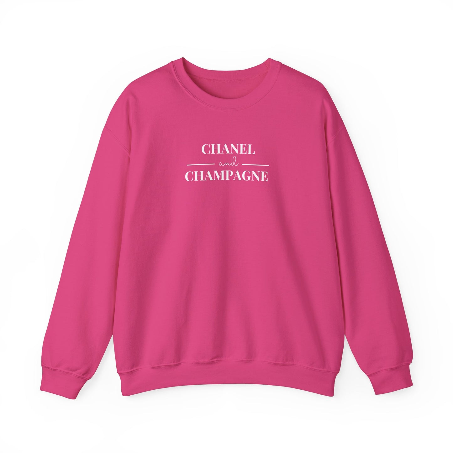 CHANEL AND CHAMPAGNE SWEATSHIRT