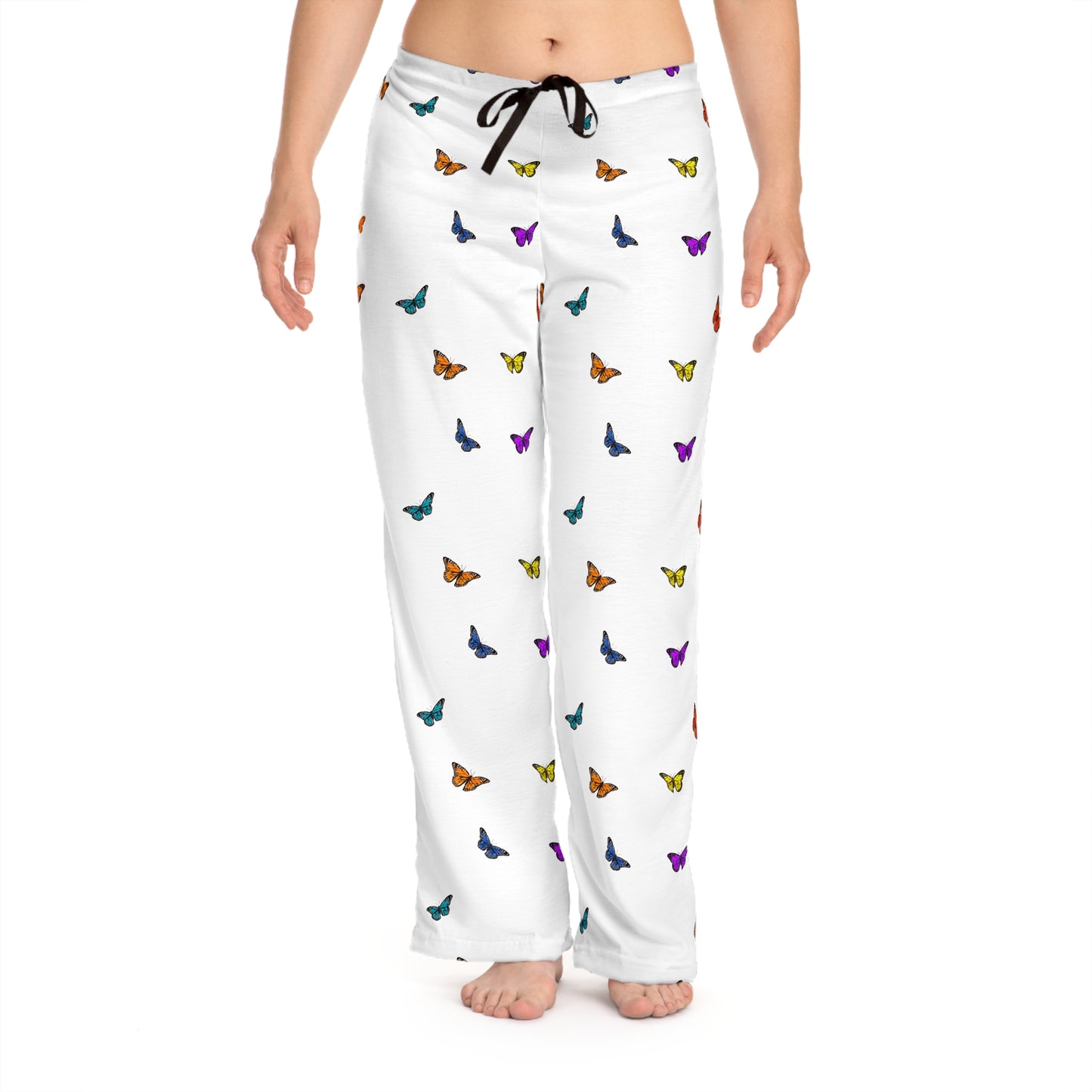 MULTI BUTTERFLY PAJAMA PANTS