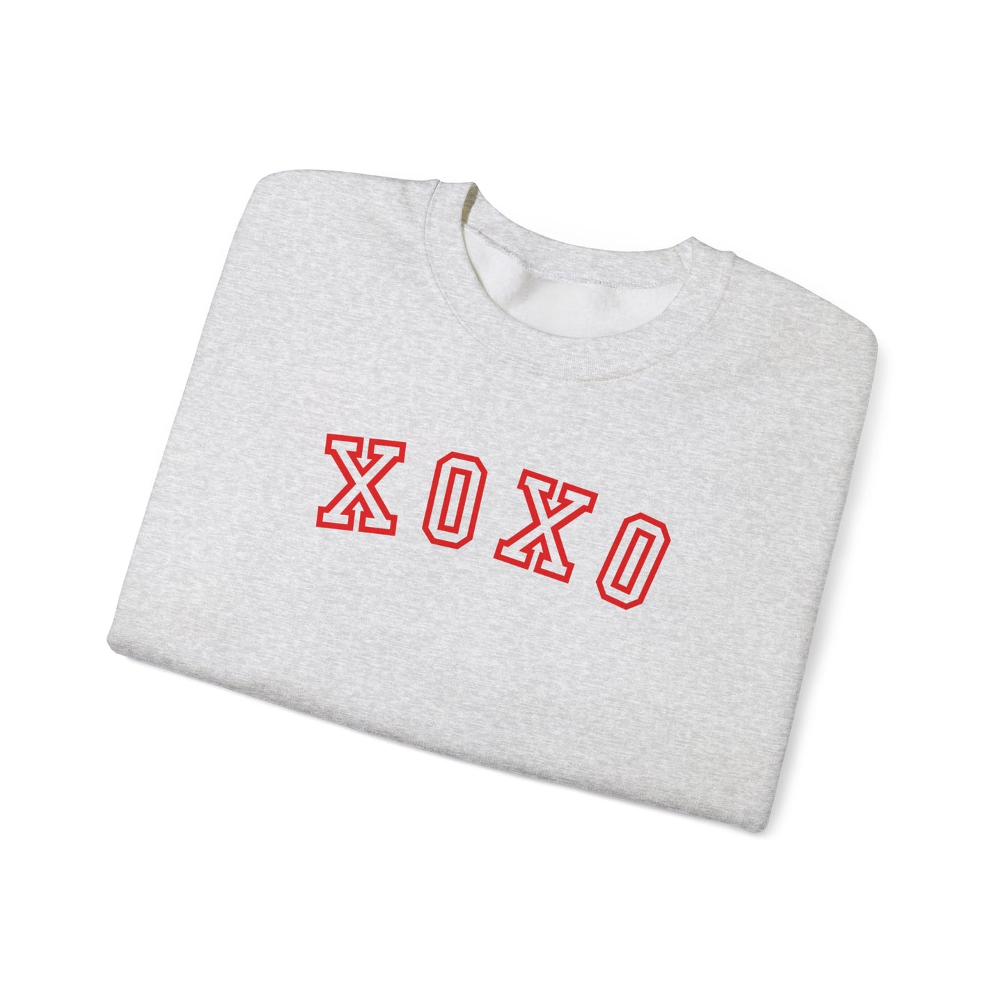 RED HUGS & KISSES SWEATSHIRT