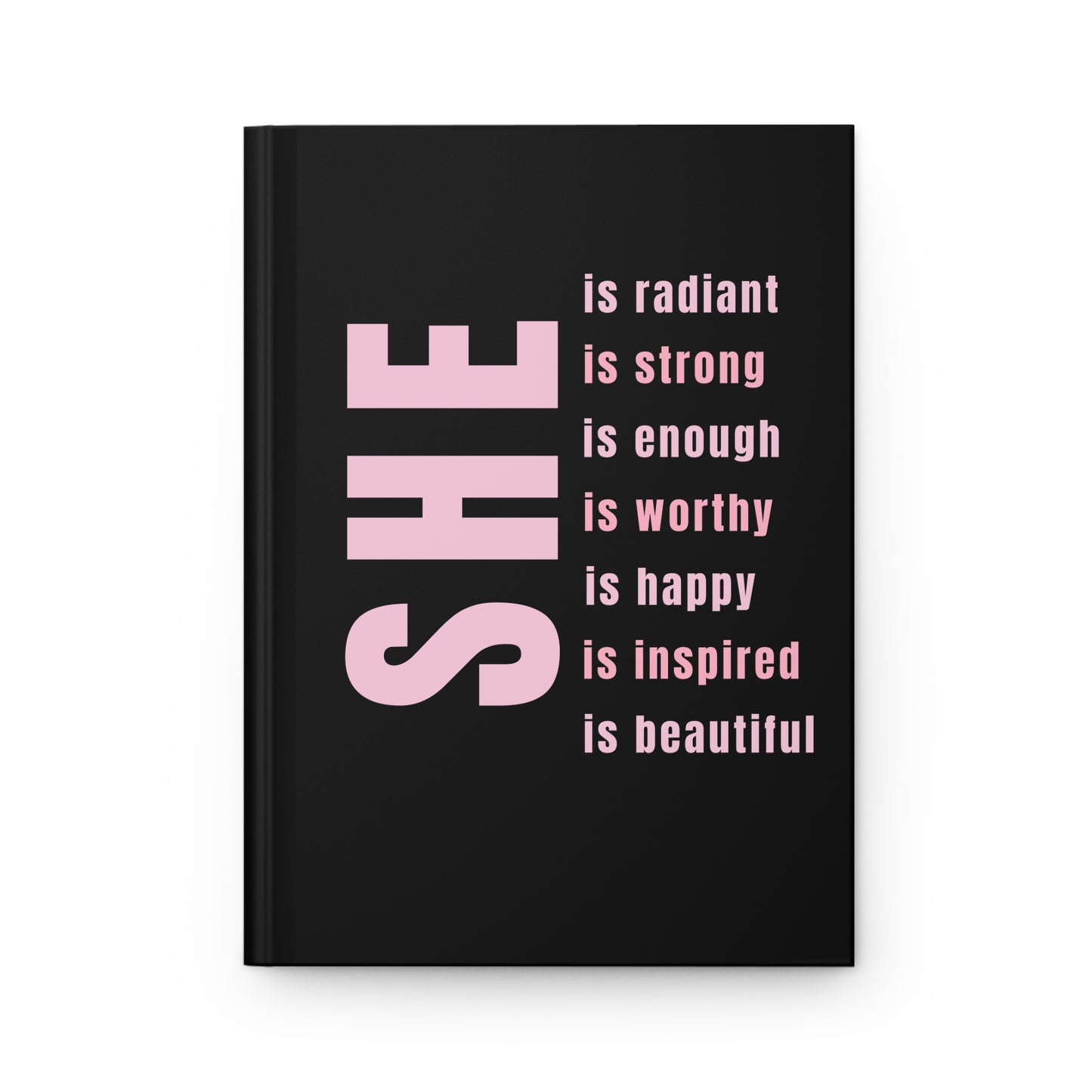 SHE AFFIRMATION NOTEBOOK