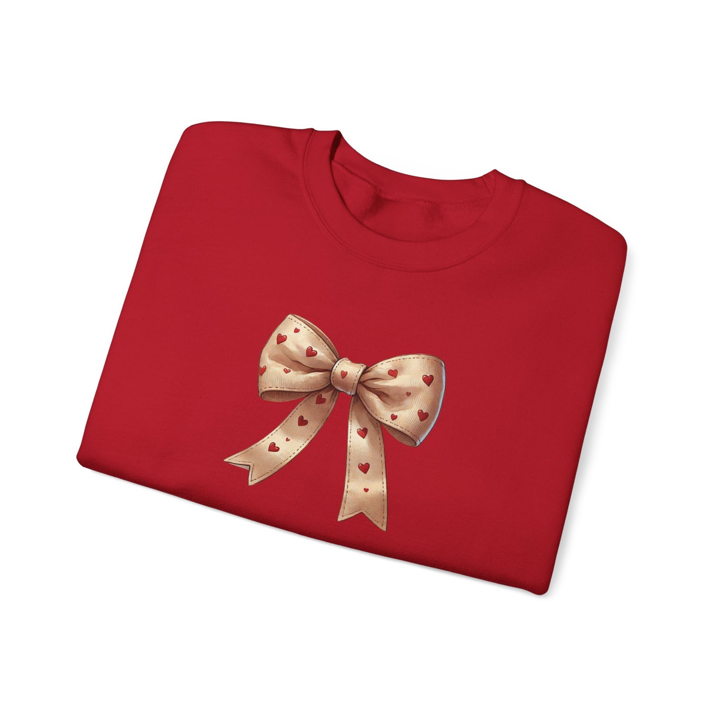 SWEETHEART BOW SWEATSHIRT