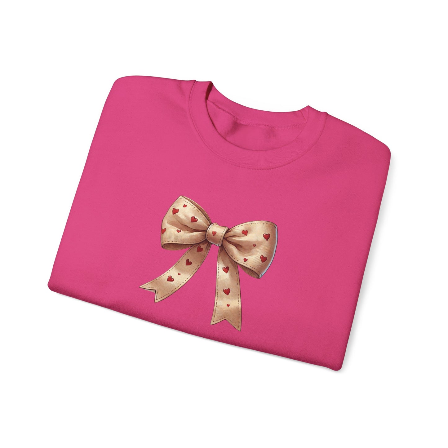 SWEETHEART BOW SWEATSHIRT