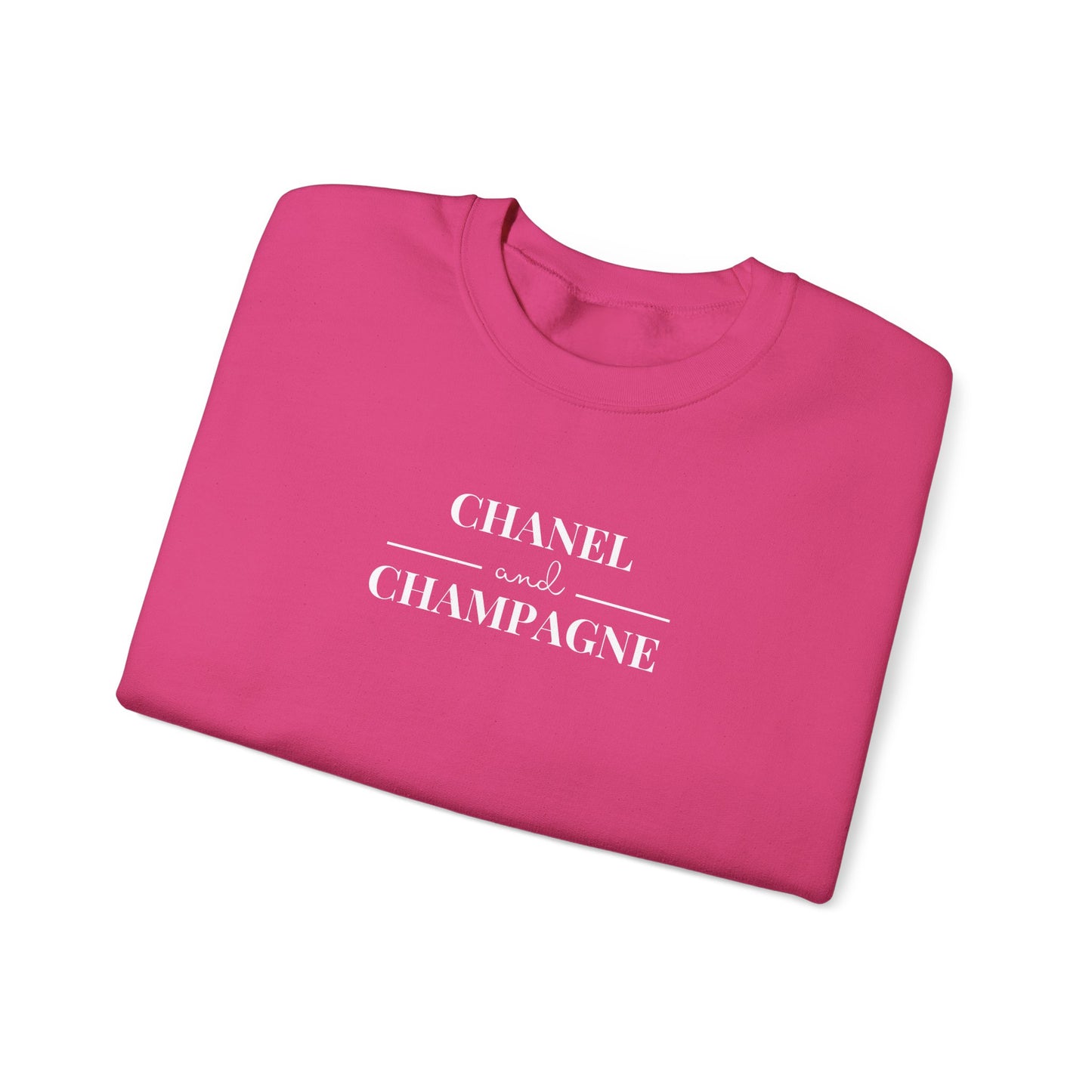 CHANEL AND CHAMPAGNE SWEATSHIRT