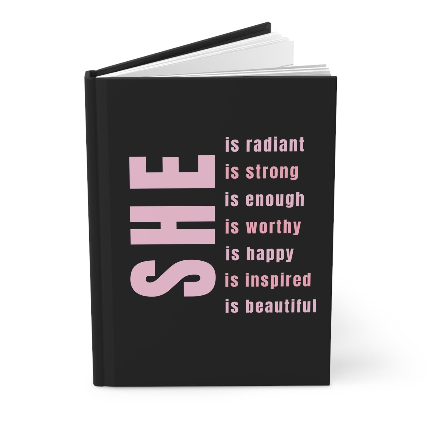 SHE AFFIRMATION NOTEBOOK